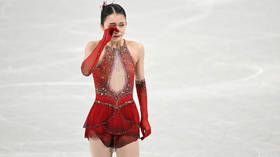 US-born Chinese figure skater in tears after latest Olympic misery