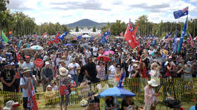 Thousands of protesters swarm Australian parliament (VIDEOS)