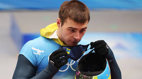 Olympic officials respond to Ukrainian’s ‘No War’ message