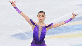 Valieva leads way after short skate routine in Beijing