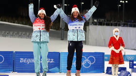 Russian ski queens savor more Beijing success