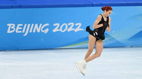 Russian figure skater Trusova makes history with incredible Beijing routine