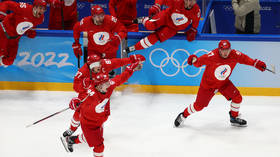 Russian defending champs into Olympic hockey final