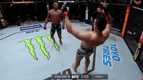 UFC fighter ‘gets KO’d like cartoon character’ in bizarre finish (VIDEO)