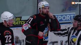 Ukraine hockey player gets 1-year ban for abusing black Donbass star (VIDEO)