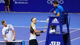 Zverev fined after hammering racket inches from umpire (VIDEO)