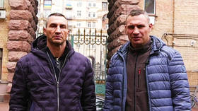 Boxing champs Klitschkos and Usyk speak out from Ukraine