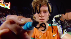 Russian tennis star Rublev demands ‘no war please’ in TV protest (VIDEO)