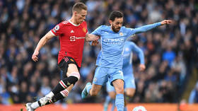 Manchester derby becomes latest match halted over crowd emergency
