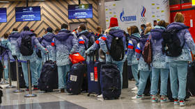 Banned Paralympians return to heroes’ welcome in Russia (VIDEO)