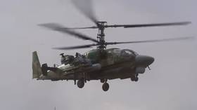 Russian military releases footage of helicopter attack on Ukrainian convoy (VIDEO)