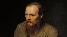Street artist paints Dostoevsky portrait in protest against censorship