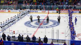 Russian hockey bosses deny pushing ‘pro-war campaign’