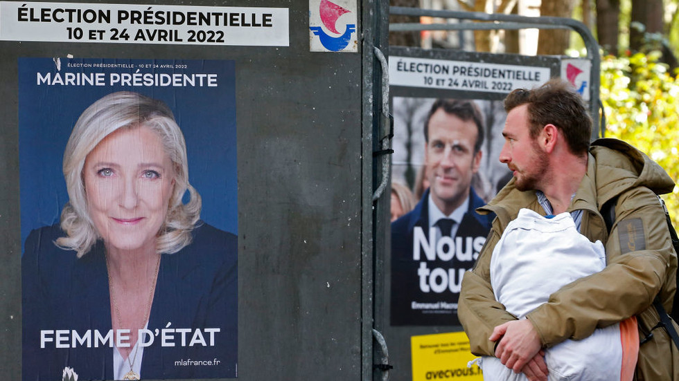 Macron To Face Le Pen In French Election Run Off — RT World News