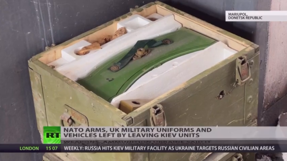 RT reporter discovers banned anti-personnel mines used by Ukraine ...