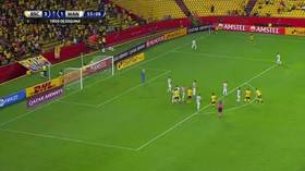 Fans amazed by ‘crazy’ corner-kick goal in Ecuador (VIDEO)