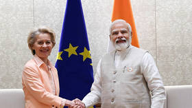 EU urges India and neighbors to ditch Russia trade