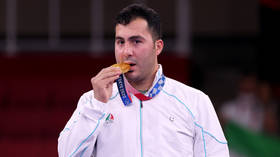 Iranian Olympic karate champion questions ban on facing Israelis