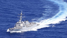 China reacts to US warship sailing through Taiwan Strait