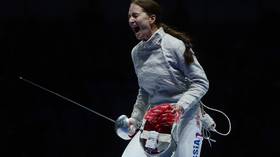 Fencing legend vows Olympic boycott until Russian flag restored