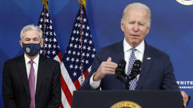 Biden's economic approval rating revealed