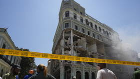 Massive explosion destroys hotel in Cuba