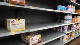 Biden blamed for US baby formula shortage