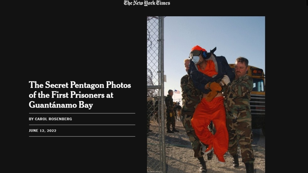 The new york times опубликовала. Gitmo.