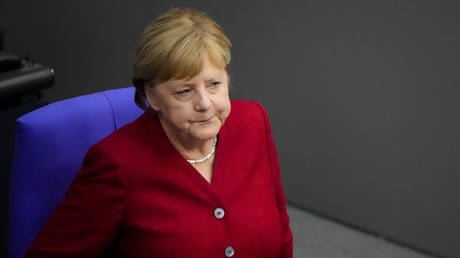 FILE PHOTO: Angela Merkel attends a debate of the German parliament Bundestag in Berlin, Germany, August 25, 2021 © AP / Markus Schreiber