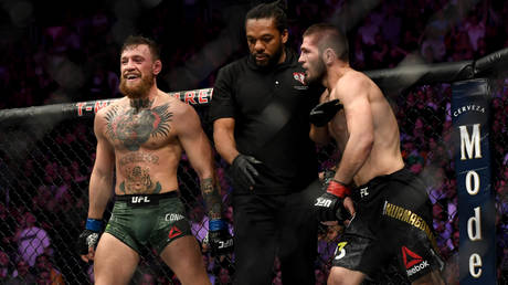 McGregor rekindled the longstanding feud. © Hans Gutknecht / Los Angeles Daily News via Getty Images