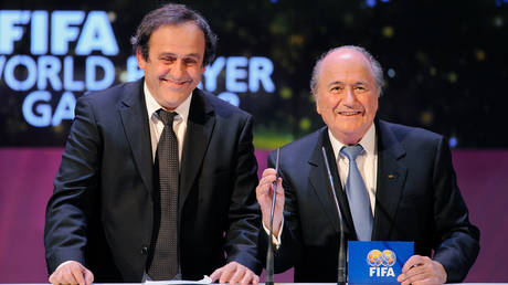 Platini and Blatter were standing trial in Switzerland. © Pressefoto Ulmer / ullstein bild via Getty Images