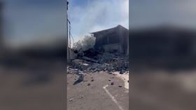 VIDEO shows aftermath of Novaya Kakhovka shelling by Ukraine