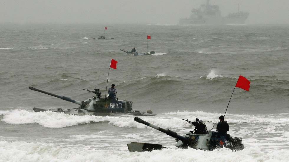 China Begins Military Drills Near Taiwan – Reports — RT World News