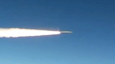 FILE PHOTO: Kinzhal hypersonic missile being fired during a test. © Sputnik / Russia’s Defense Ministry