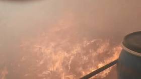Russian region hit by huge fires (VIDEO)