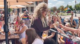 Drag show at kids’ party causes heated protest