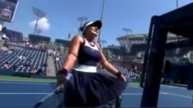 Tennis star blasts Nike outfit during US Open meltdown (VIDEO)