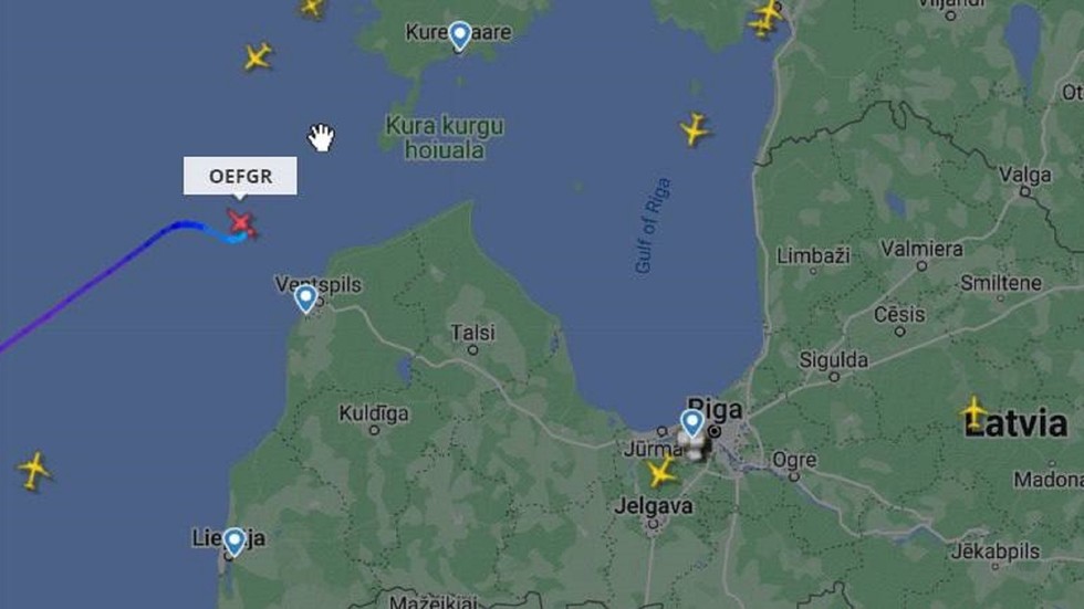 ‘Ghost flight’ crashes into Baltic Sea — RT World News