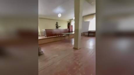 The shooter at a recruitment center in Ust-Ilimsk.