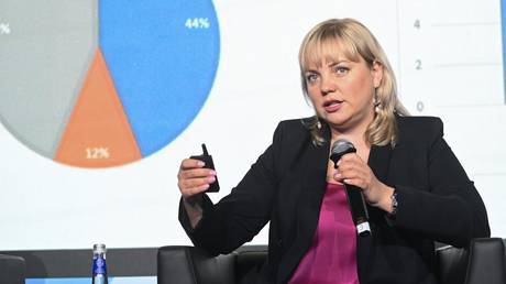 Russian anti-doping chief Veronika Loginova.