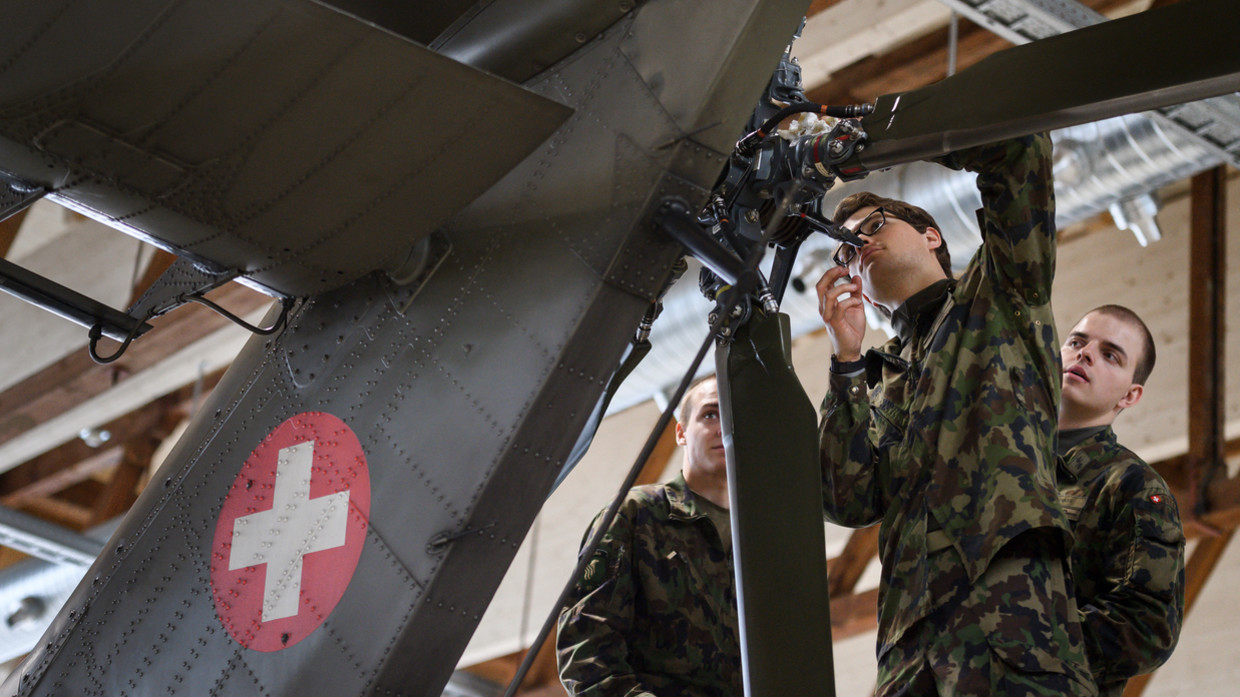 Switzerland's female soldiers can finally stop wearing men's