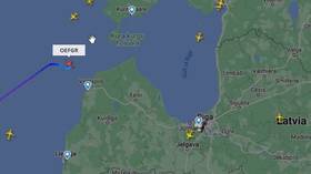 ‘Ghost flight’ crashes into Baltic Sea