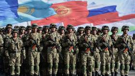 Russian-led bloc comments on request for military help