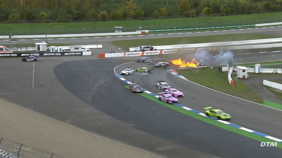 Schumacher nephew fractures spine in horror crash (VIDEO) — RT Sport News