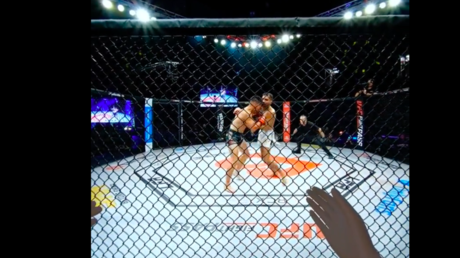 UFC and Meta debuted its virtual reality fighting concept on Friday