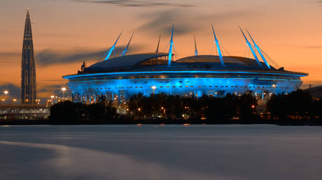 The 67,000-seater Gazprom Arena in St. Petersburg was due to host the final.