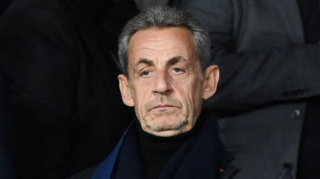 Former France's president Nicolas Sarkozy