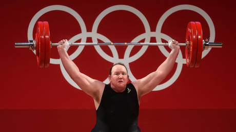 Trans weightlifter Laurel Hubbard appeared at the Tokyo Olympics last summer.