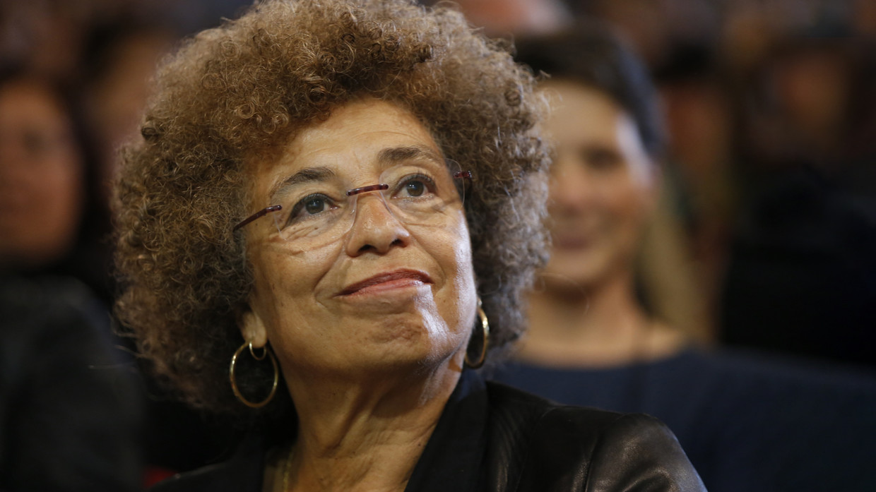 US political activist Angela Davis.