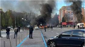 Central Kiev hit by missile strikes